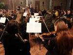 l'Orchestra di Khmelnitsky durante l'esecuzione del Rondò dal Concerto n. 4 di Beethoven